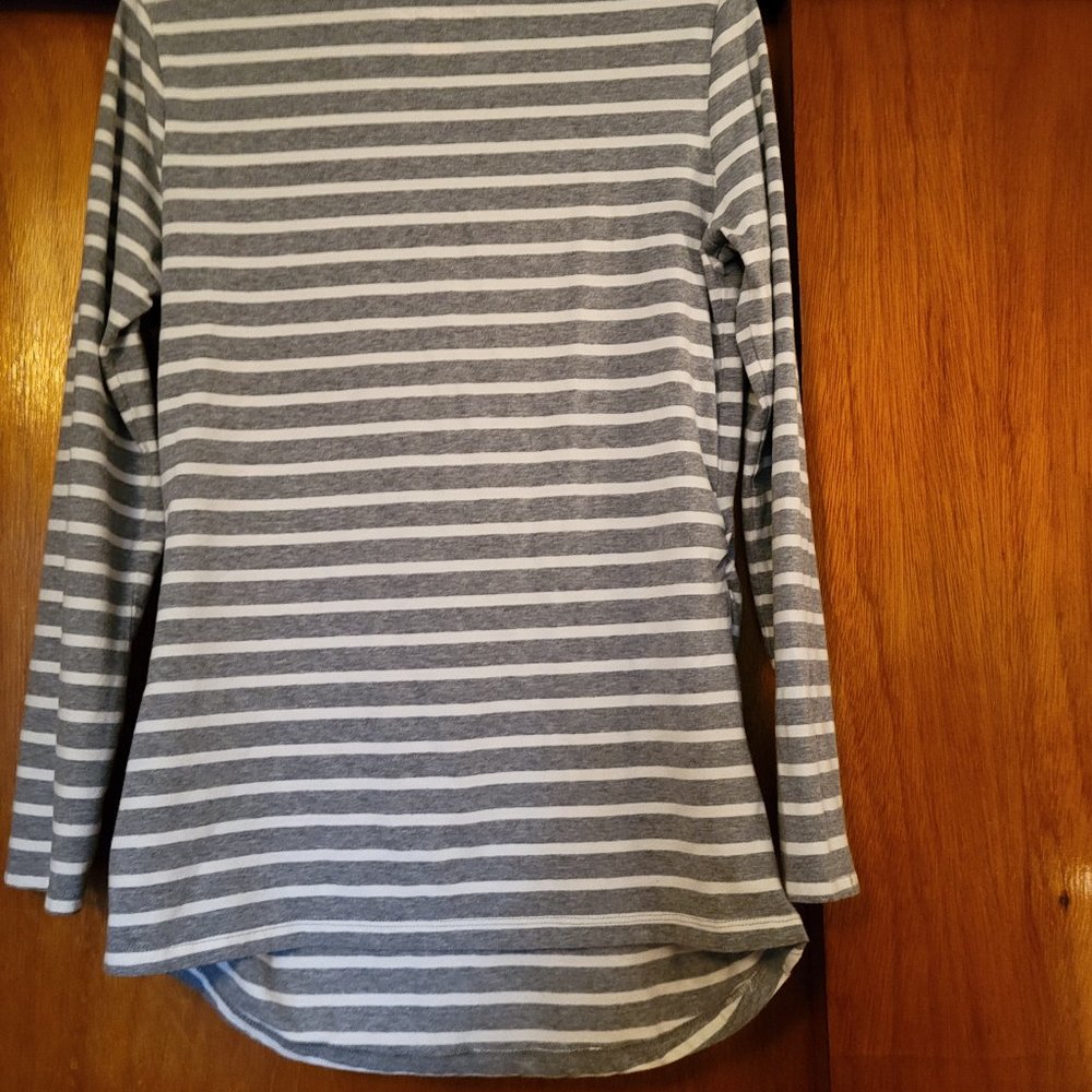 Striped Henley shirt